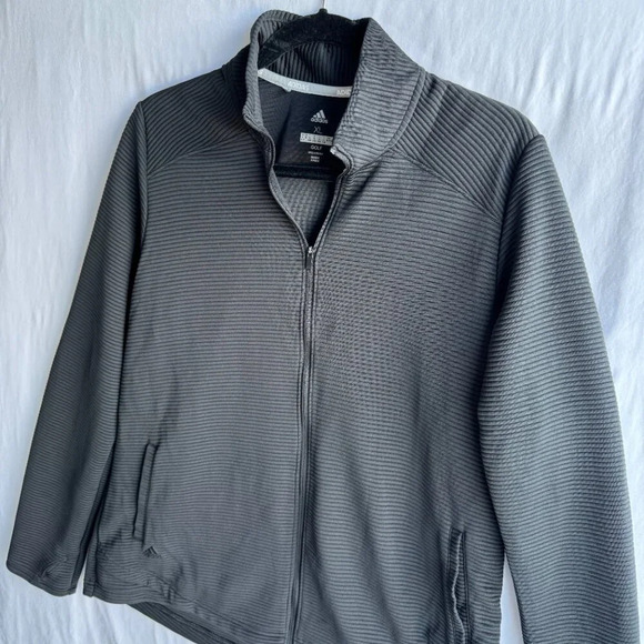 Adidas Black Full-Zip Women's Golf Jacket - Lightweight & Stylish, Size XL - Picture 2 of 8